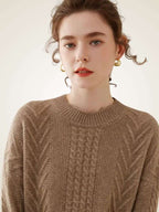 Lanlycashmere Warm Cashmere Sweater Women