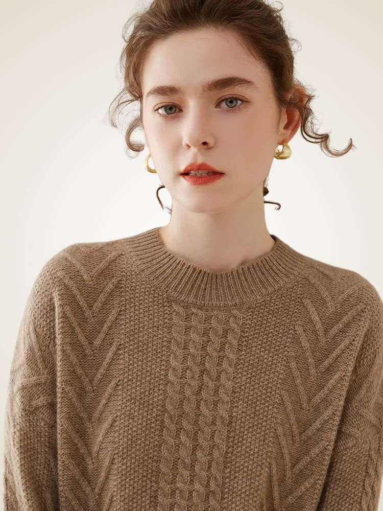 Lanlycashmere Warm Cashmere Sweater Women
