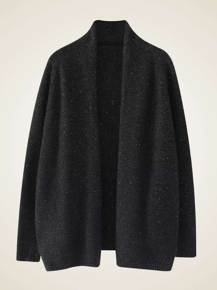 Lanlycashmere Women Cashmere Shawl Cardigan