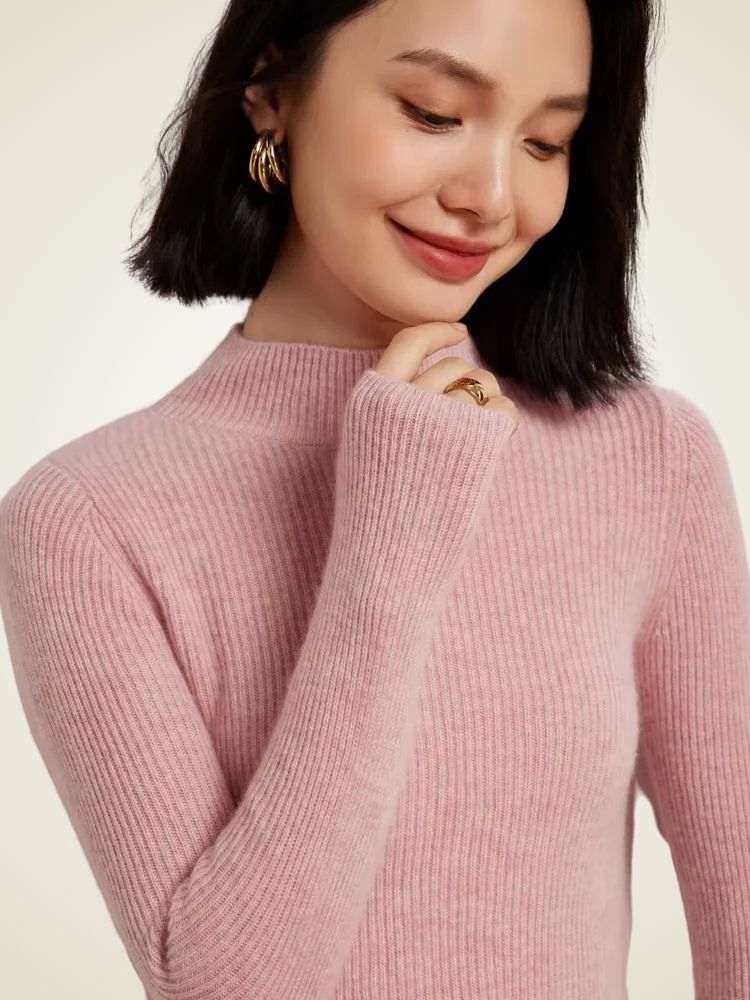 Lanlycashmere Women Cashmere knit base layer