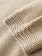 Lanlycashmere Classic Crewneck Cashmere Sweater