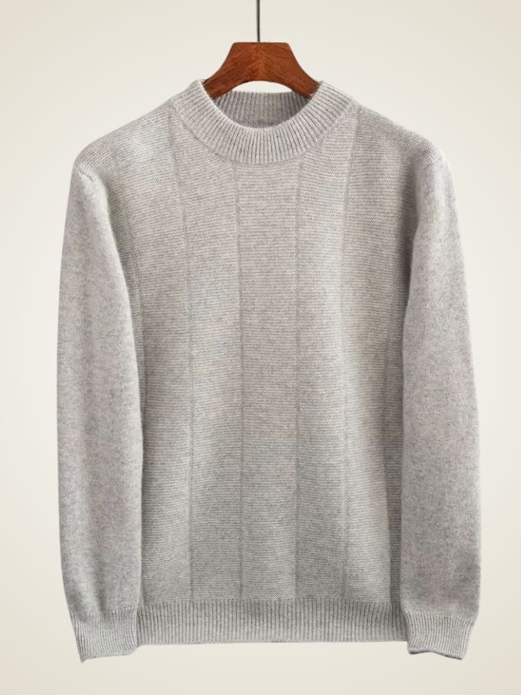 Lanlycashmere Men’s Crew Neck Cashmere Sweater