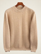 Lanlycashmere Men’s Crew Neck Cashmere Sweater