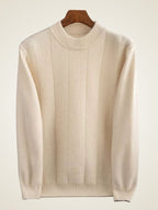 Lanlycashmere Men’s Crew Neck Cashmere Sweater