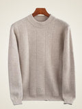Lanlycashmere Men’s Crew Neck Cashmere Sweater