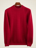 Lanlycashmere Men’s Crew Neck Cashmere Sweater