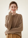 Lanlycashmere Warm Cashmere Sweater Women