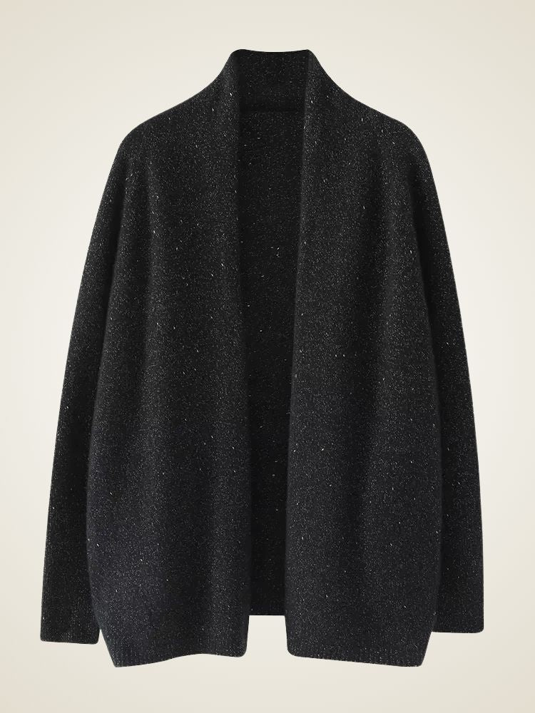 Lanlycashmere Women Cashmere Shawl Cardigan