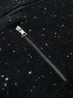 Lanlycashmere Women Zip Cashmere Cardigan