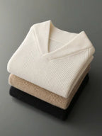 Men’s Shawl Collar Cashmere Sweater