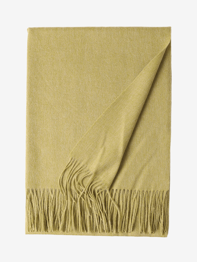 Lanly Cashmere Merino Wool Scarf - 100% Pure Wool Large Pashmina Wrap