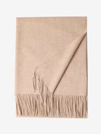Oatmeal-LanlyCashmereMerinoWoolScarf-100_PureWoolLargePashminaWrap-1