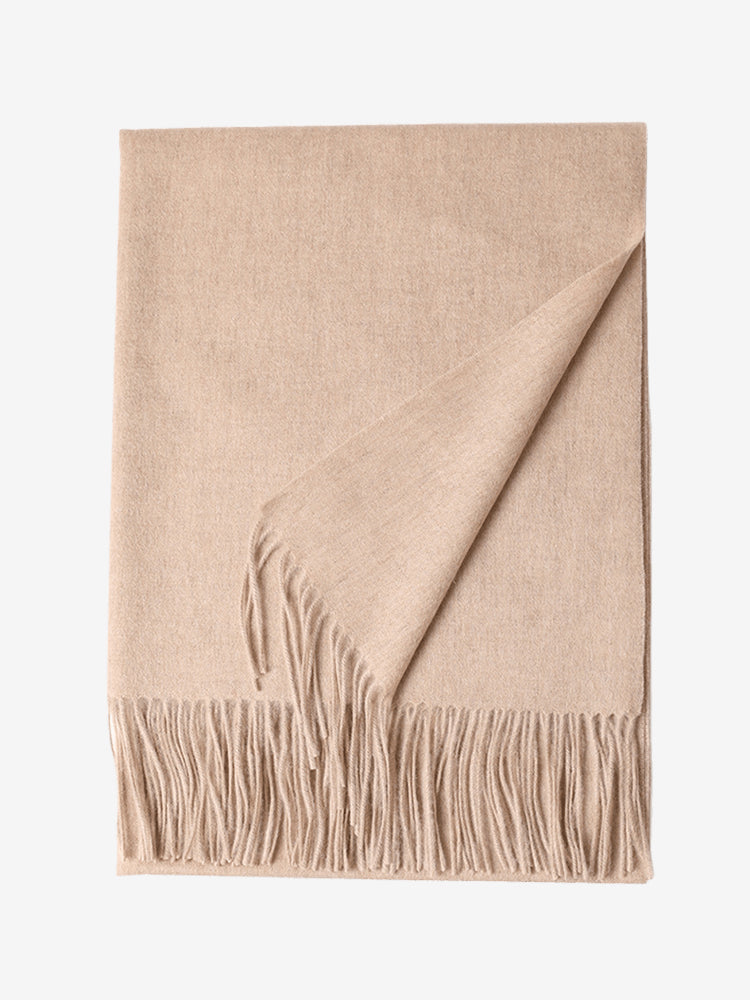 Lanly Cashmere Merino Wool Scarf - 100% Pure Wool Large Pashmina Wrap