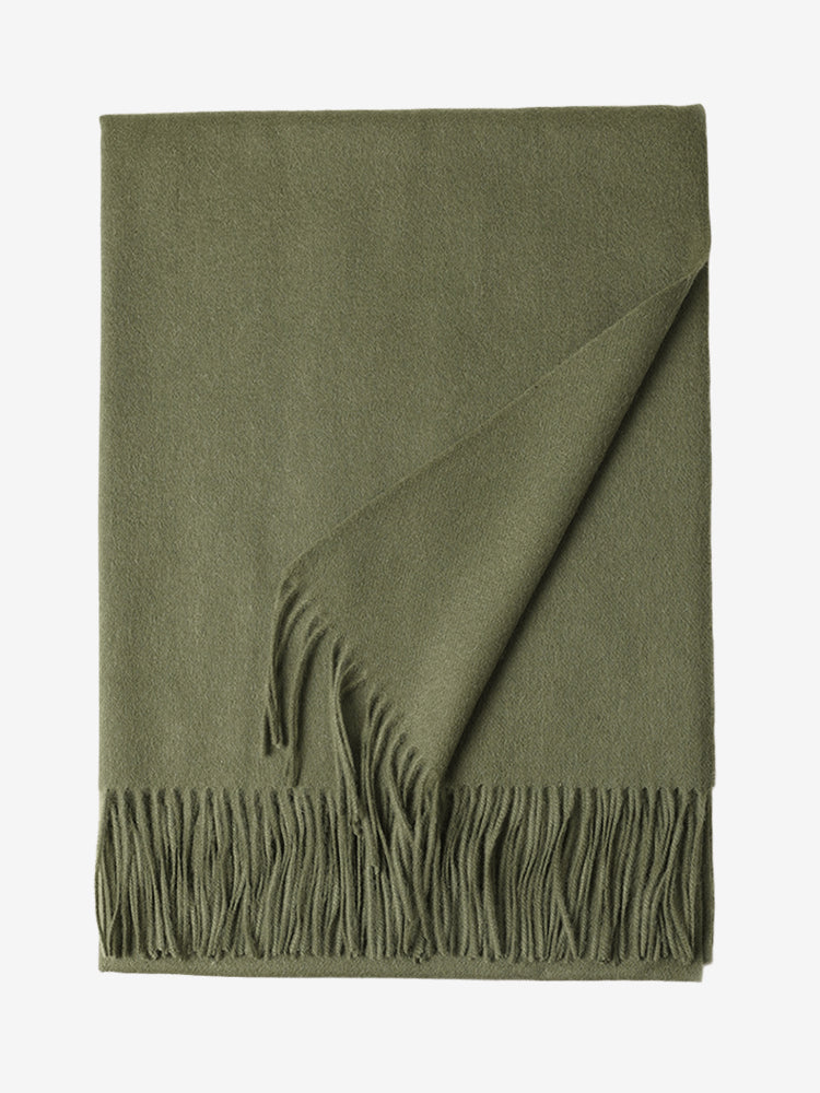 Lanly Cashmere Merino Wool Scarf - 100% Pure Wool Large Pashmina Wrap