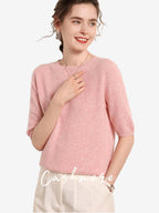 Women_sShortSleeveCashmereSweater