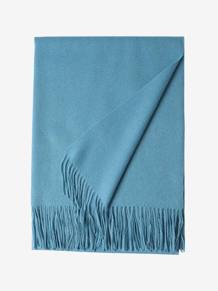 SkyBlue-LanlyCashmereMerinoWoolScarf-100_PureWoolLargePashminaWrap-1