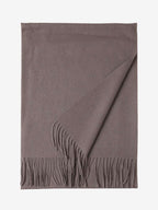 Taupe-LanlyCashmereMerinoWoolScarf-100_PureWoolLargePashminaWrap-1