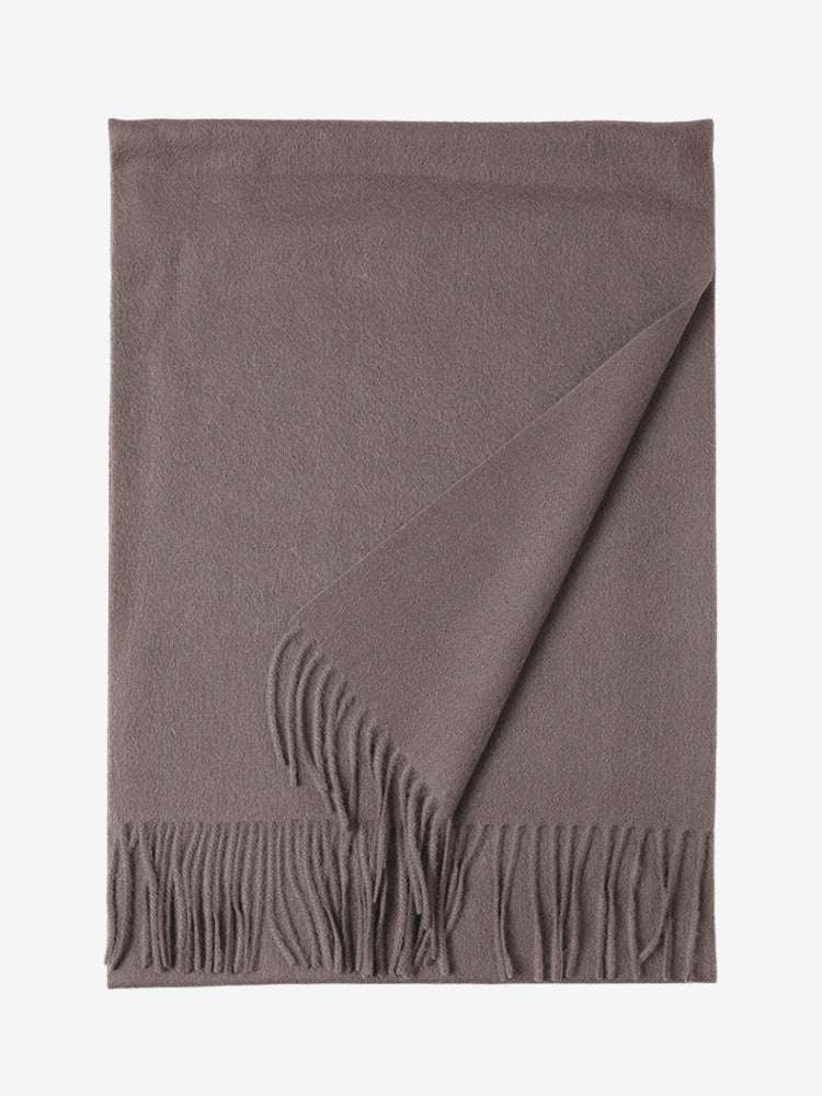 Taupe-LanlyCashmereMerinoWoolScarf-100_PureWoolLargePashminaWrap-1