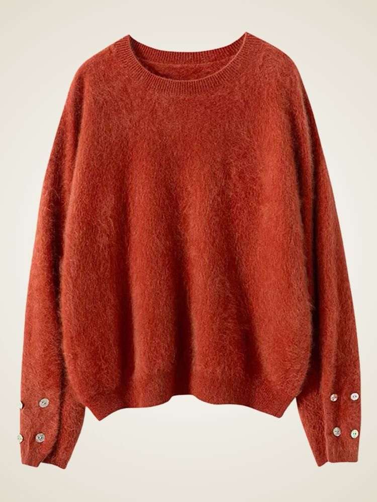 Women's Fuzzy Cashmere Sweater