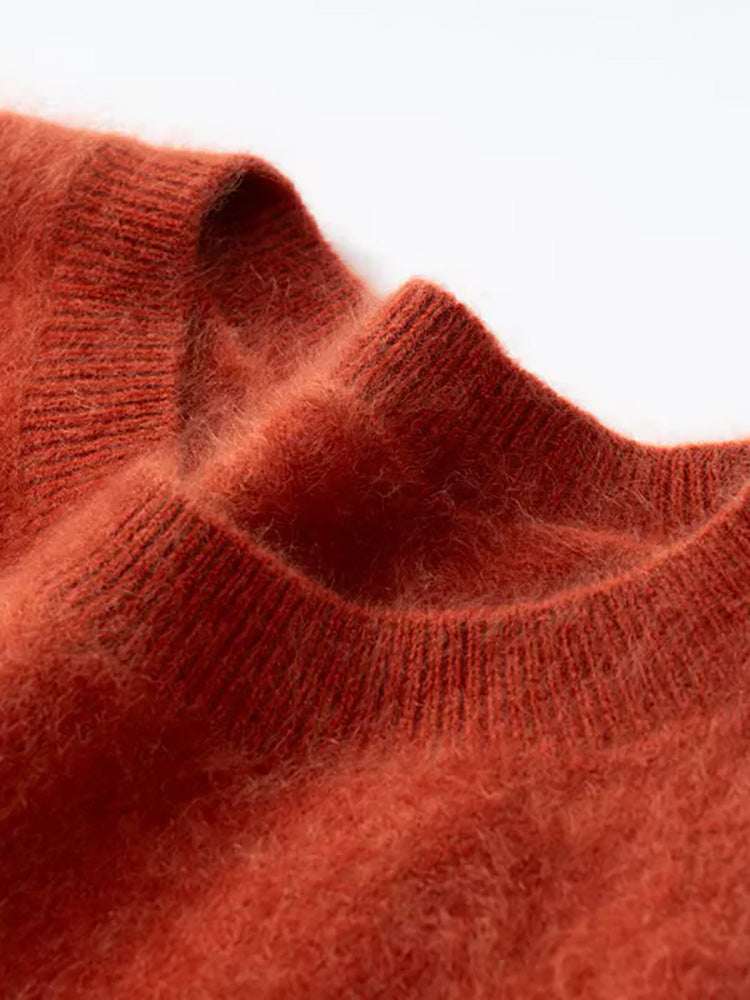 Women's Fuzzy Cashmere Sweater