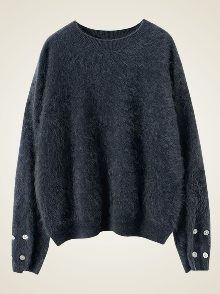 Women's Fuzzy Cashmere Sweater