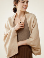LanlyCashmere Cashmere Shawl Wrap – Soft Lightweight Knit Scarf