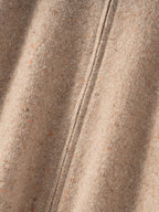 Lanly Cashmere Tweed Zip Jacket - Mongolia Mock Neck Sweater
