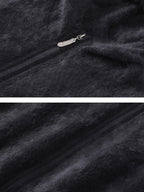 LanlyCashmere Women’s Fluffy Cashmere Zip Hoodie – Soft Knit Jacket