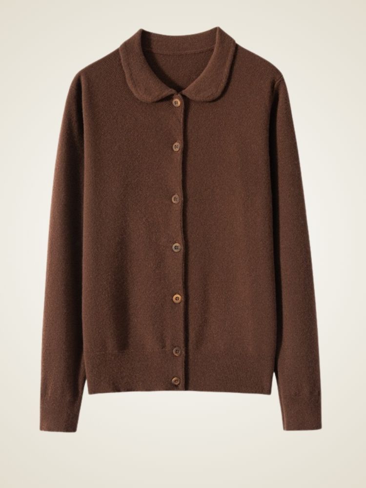Edra - Cardigan en Cachemire Boutonné