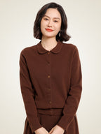 Edra - Cardigan en Cachemire Boutonné