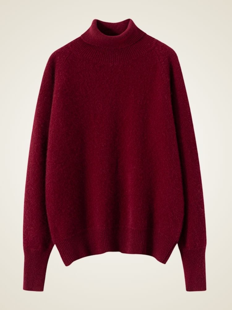LanlyCashmere Women’s Classic Cashmere Turtleneck – Essential Soft Knit Sweater