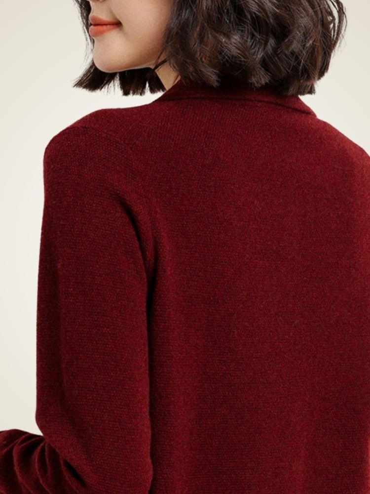 Edra - Cardigan en Cachemire Boutonné