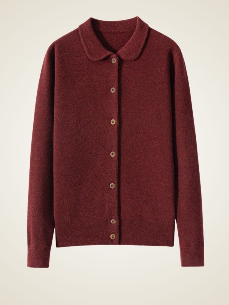 Edra - Cardigan en Cachemire Boutonné