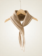 LanlyCashmere Cashmere Triangle Scarf – Soft Lightweight Knit Neck Wrap