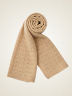 LanlyCashmere Lightweight Cashmere Scarf – Soft Knit Elegant Wrap