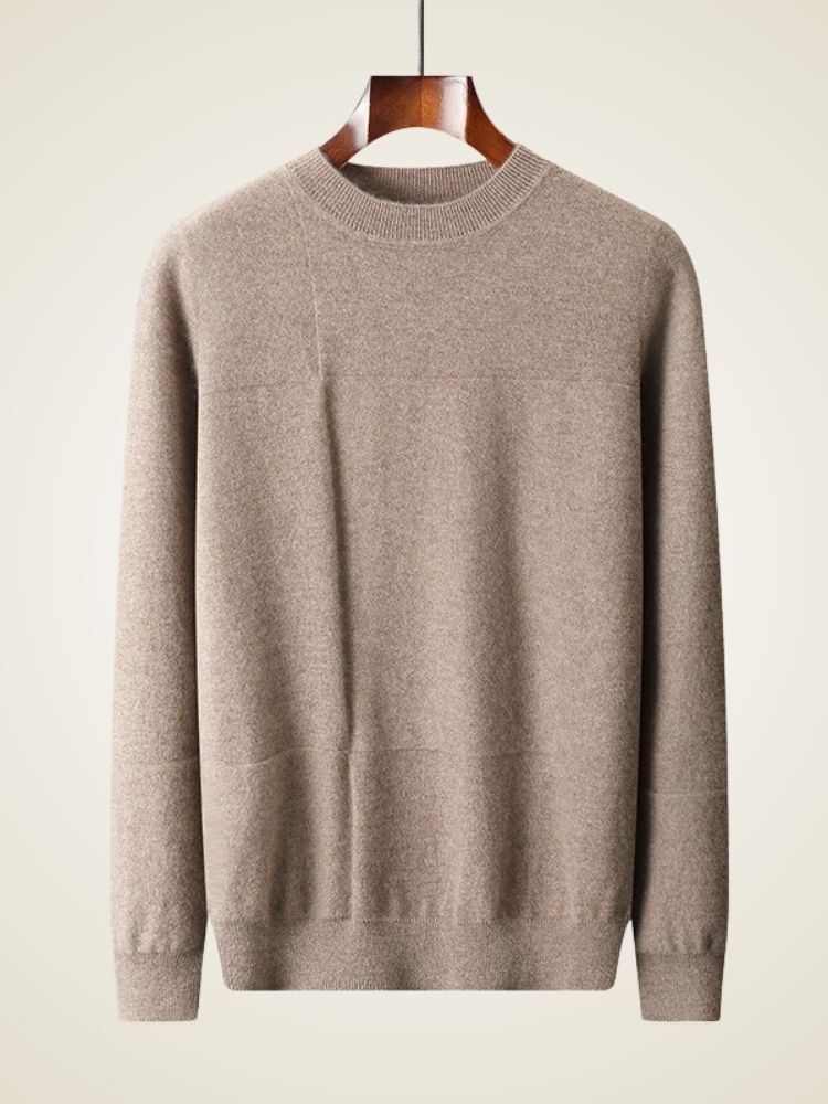 Josiah - Pull classique en cachemire