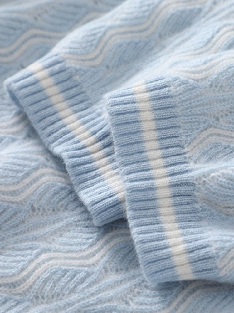 Aurenia - Kaschmirpullover mit V-Ausschnitt