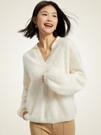 Tanelis - Kaschmirpullover mit V-Ausschnitt