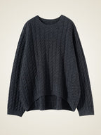 LanlyCashmere Cable-Knit Cashmere Set – Sweater