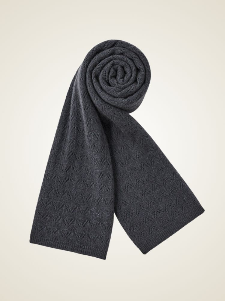 LanlyCashmere Lightweight Cashmere Scarf – Soft Knit Elegant Wrap