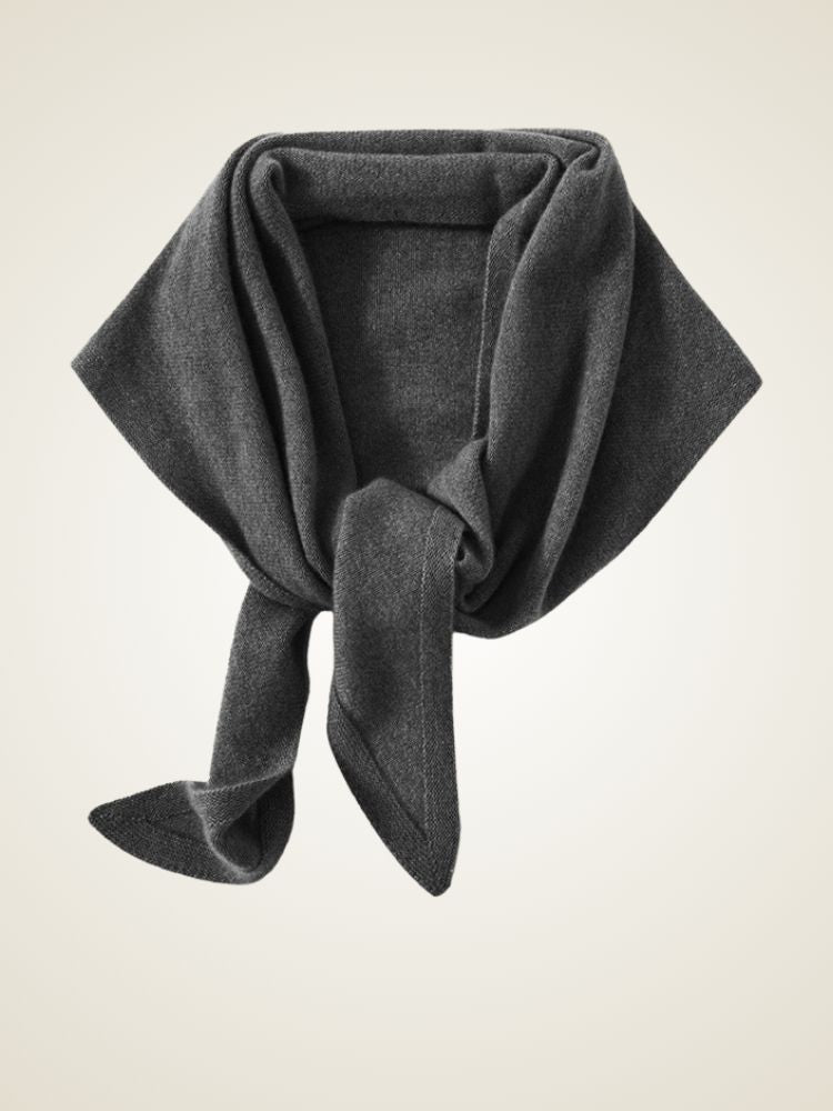 LanlyCashmere Triangle Cashmere Scarf – Large Soft Shawl Wrap