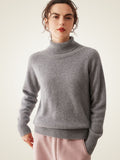 LanlyCashmere Women’s Classic Cashmere Turtleneck – Essential Soft Knit Sweater