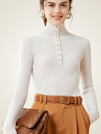 Jyselle - Mock Neck Sweater