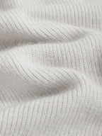 Lanly Cashmere Men's Pure Cashmere Full-Zip Cardigan - Luxury Ribbed Knit Sweater