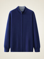 Dorian - Zipped Cashmere Cardigan