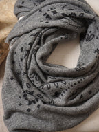 LANLY Paisley Cashmere Square Scarf Wholesale | Custom Printed Cashmere Bandana Low MOQ & Digital Printed Pure Cashmere Square Scarves Factory Bulk