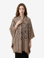 LANLY Paisley Cashmere Square Scarf Wholesale | Custom Printed Cashmere Bandana Low MOQ & Digital Printed Pure Cashmere Square Scarves Factory Bulk