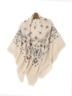 LANLY Paisley Cashmere Square Scarf Wholesale | Custom Printed Cashmere Bandana Low MOQ & Digital Printed Pure Cashmere Square Scarves Factory Bulk