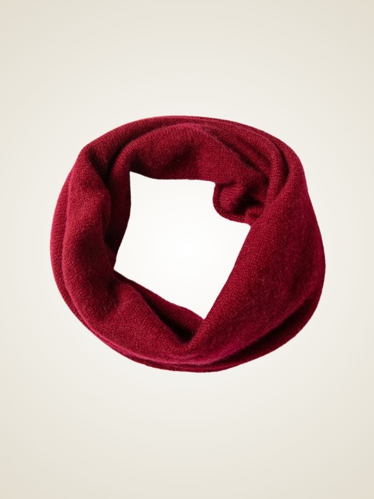 LanlyCashmere Cashmere Neck Gaiter – Soft Warm Infinity Scarf Unisex