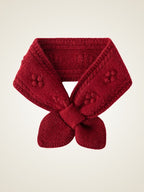 LanlyCashmere Cashmere Pull-Through Scarf – Soft Knit Neck Warmer